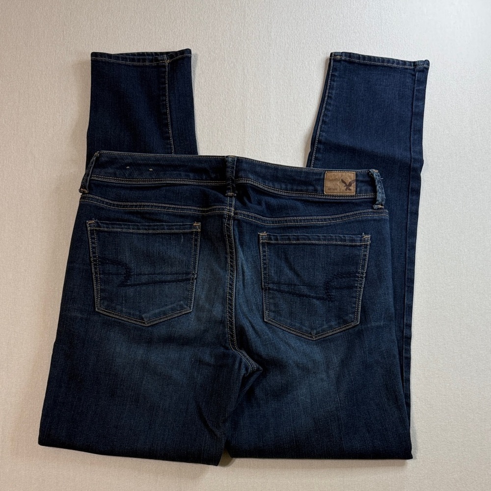 American Eagle Outfitters Dark Indigo Skinny Jeans